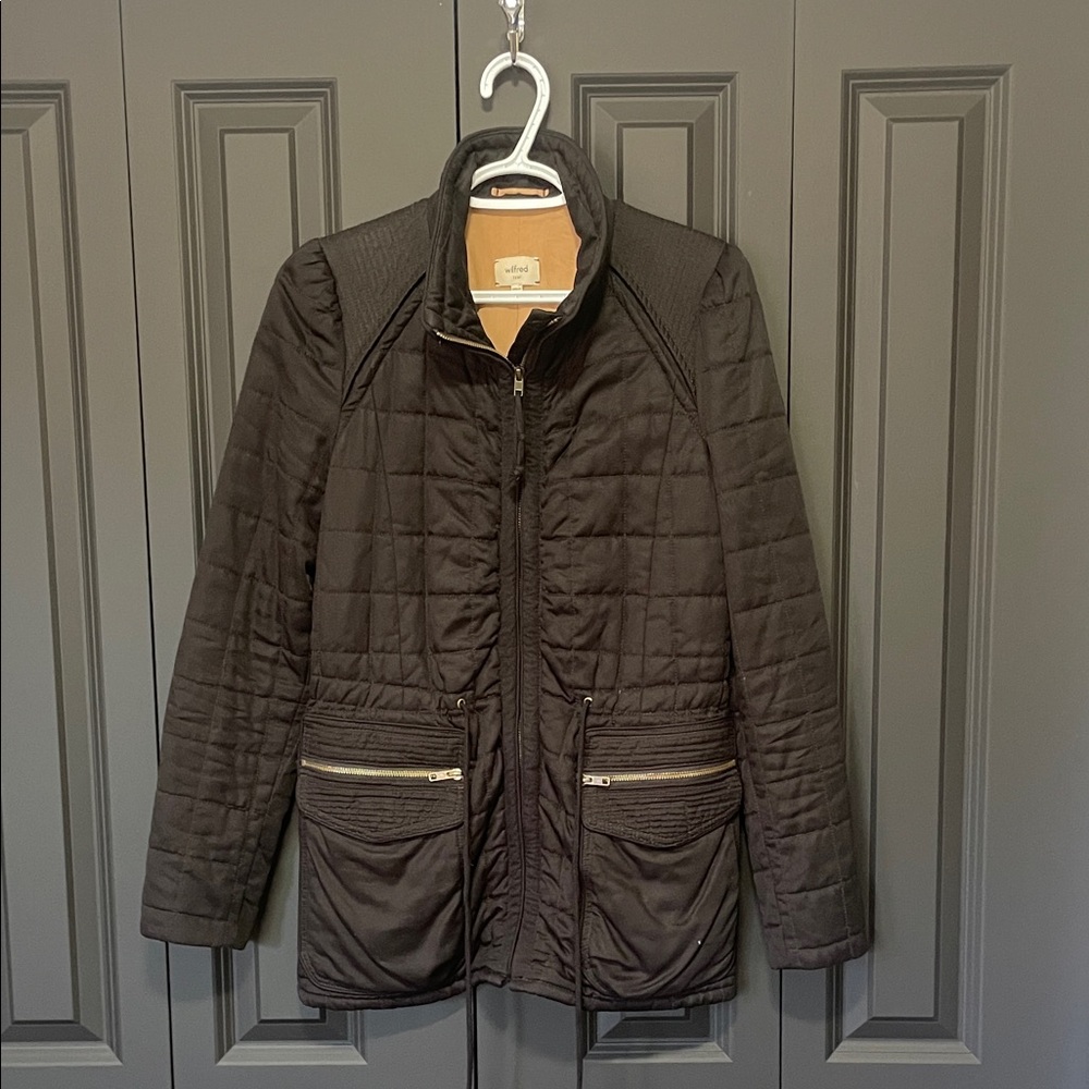 Wilfred Black Marquis Quilted Jacket